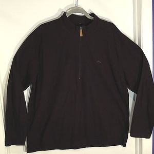 Roundtree and York L Long Sleeve 1/2 Zip Shirt